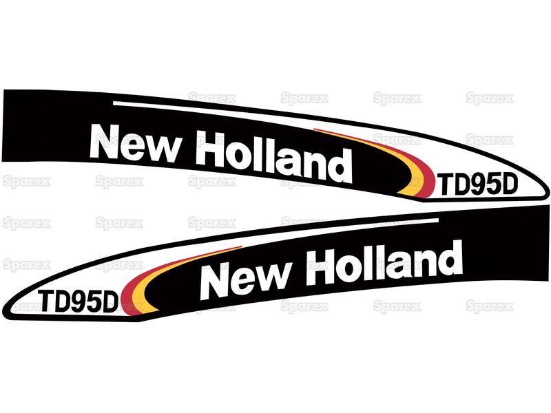 Decal Set - Ford / New Holland TD95D for Ford New Holland
