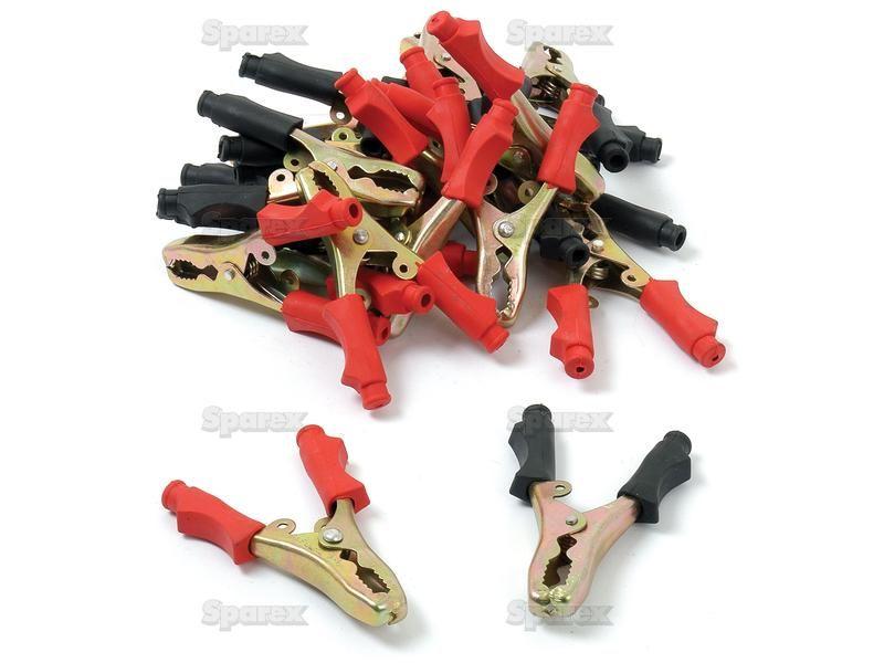 Jump Lead Cable Handles (+/-) 40amp x 10 pairs Kit