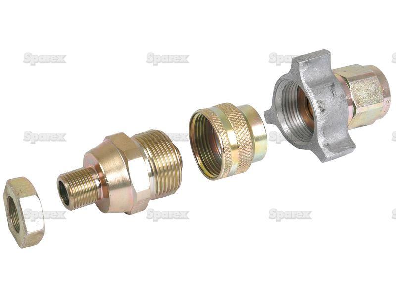 Dowty type Coupling 3/4''UNF male Massey Ferguson (868713M91)