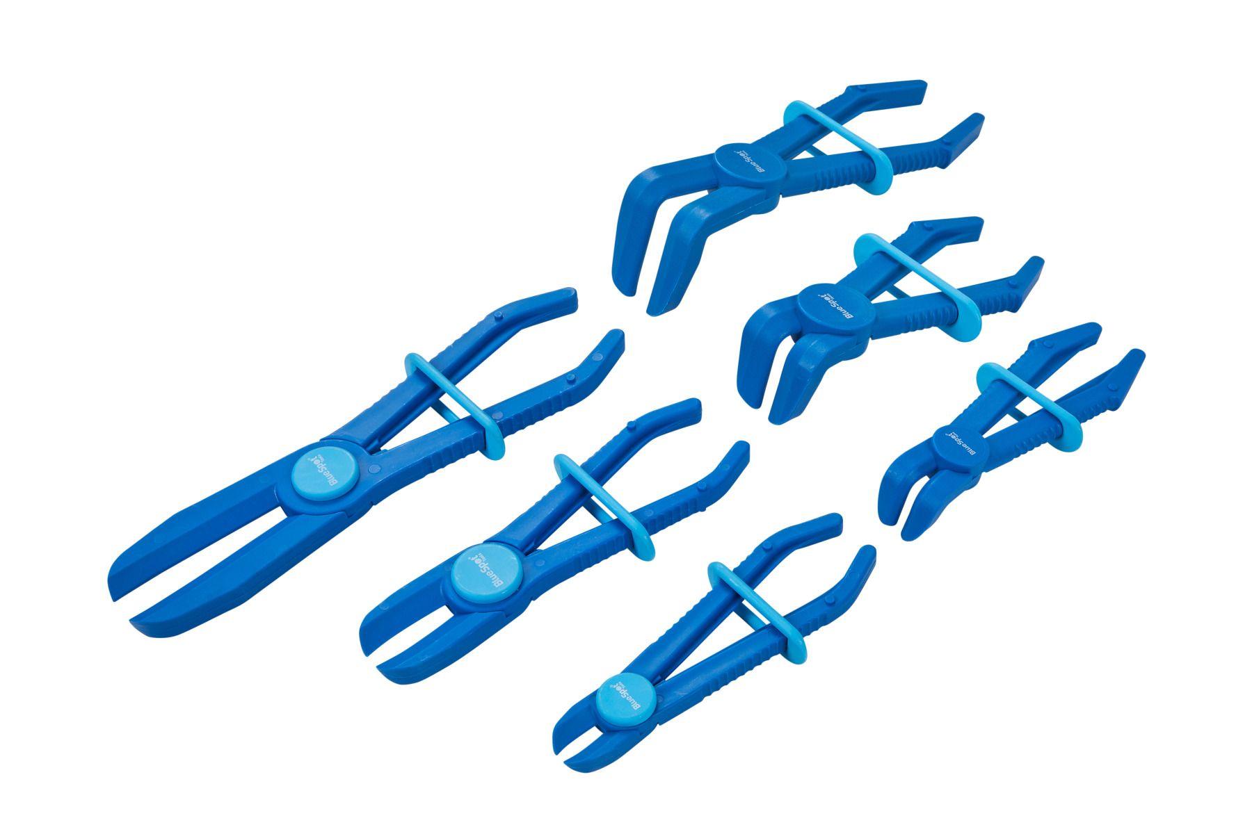 Blue Spot Tools 6 PCE Straight & Offset Hose Clamp Plier Set