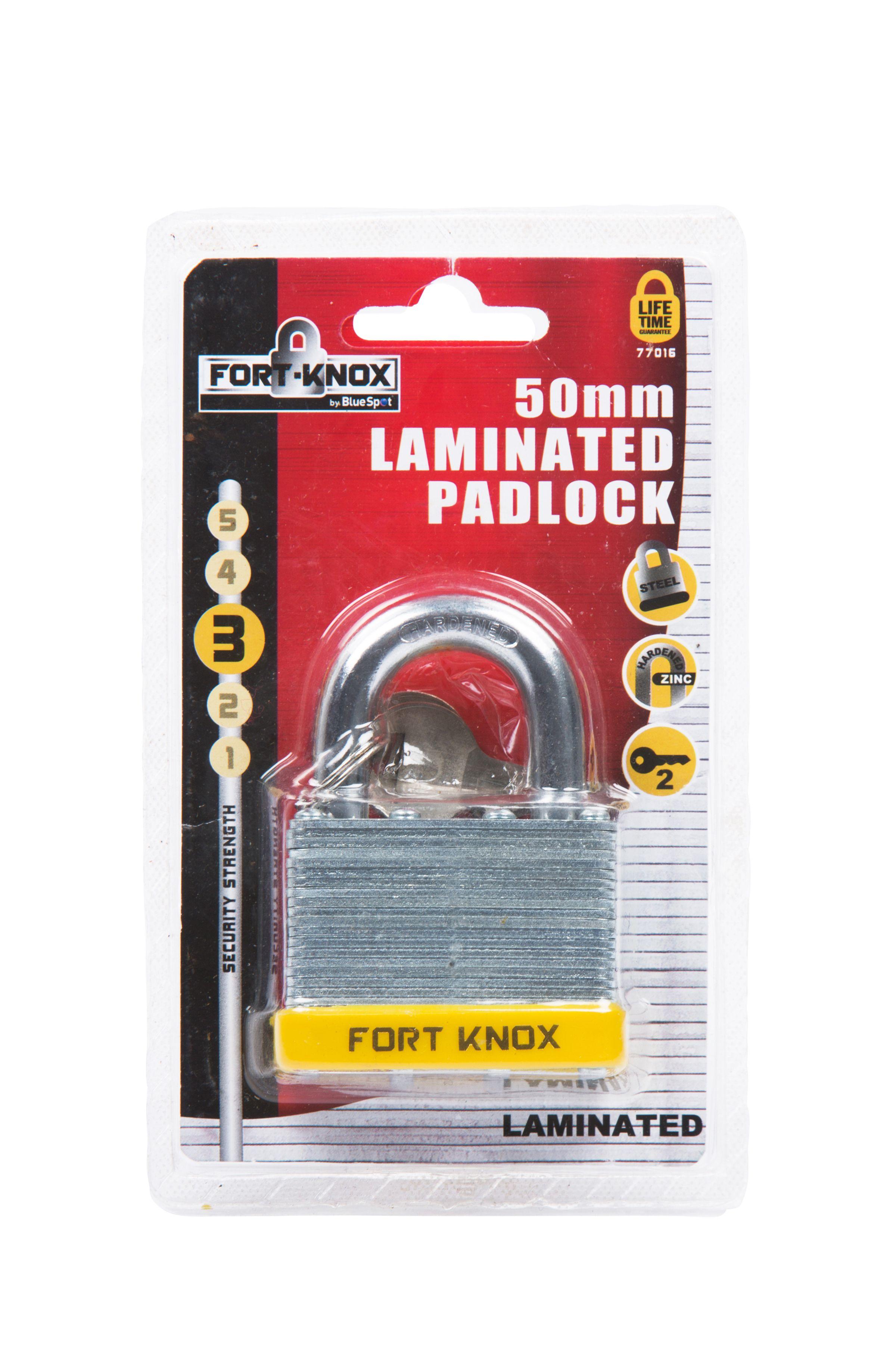 Blue Spot Tools 50mm Laminated Padlock