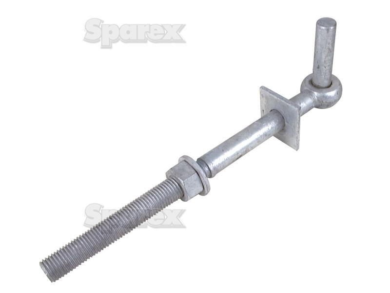 Gate Hanger - Round Bolt on, Pin Ø19mm, Length: 330mm