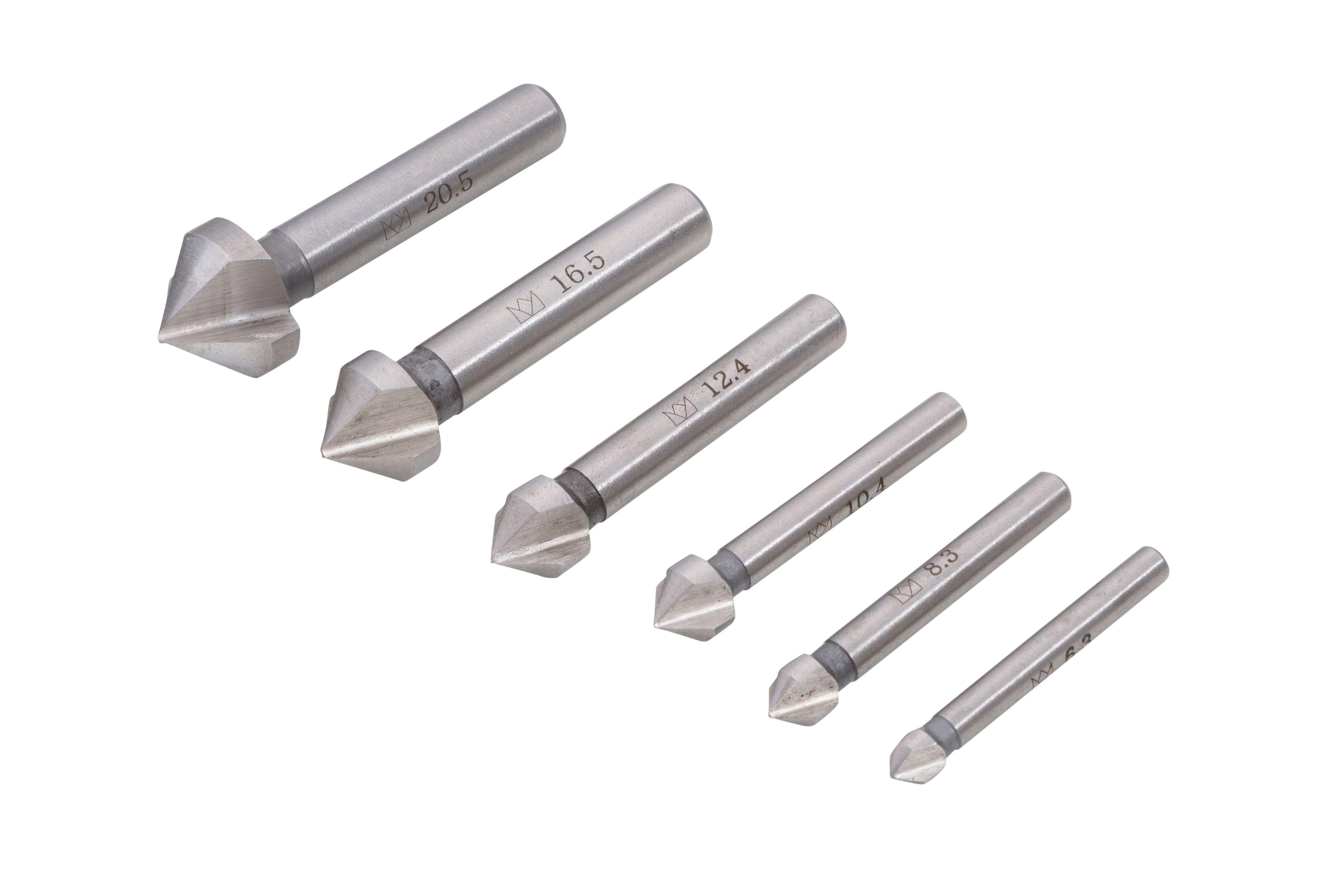 Blue Spot Tools 6 PCE HSS Countersink Set (6.3-20.5mm)