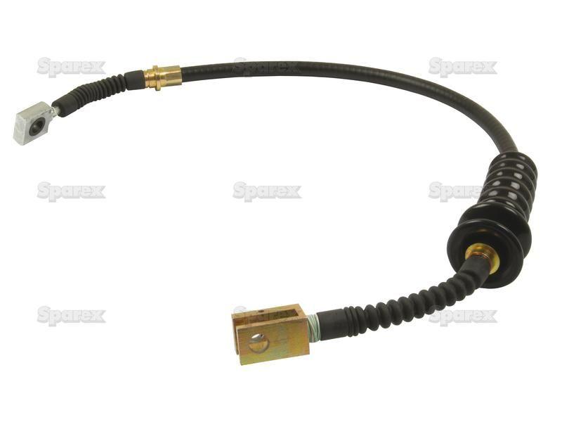 Clutch Cable - Length: 756mm, Outer cable length: 512mm. for Massey Ferguson 398 (300 Series)