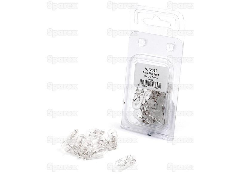 Halogen Side | Indicator Bulb, 12V, 3W, W2.1x9.5d Base Case IH, Lucas, OSRAM, Phillips