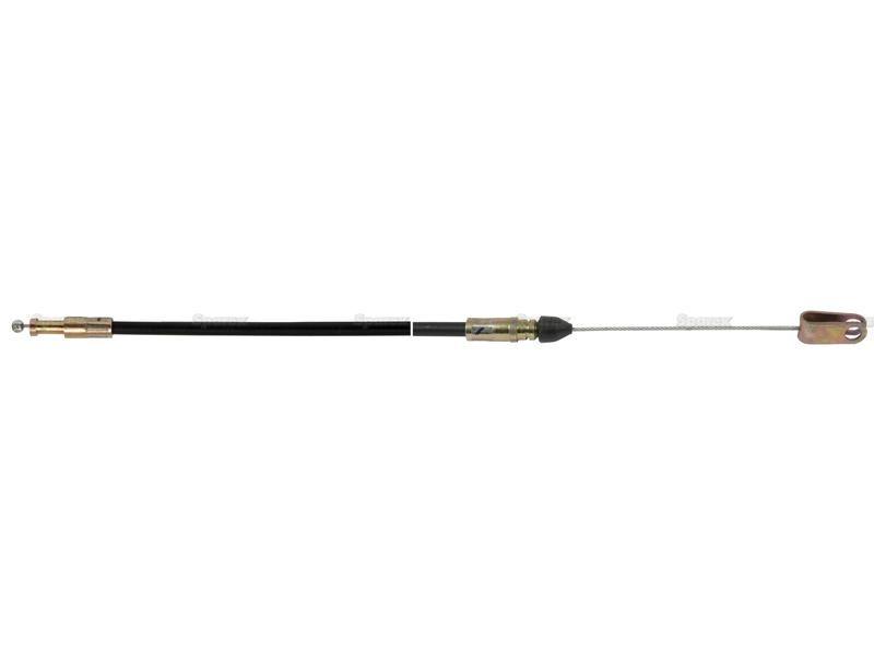 Hand Throttle Cable - Length: 1350mm, Outer cable length: 1230mm. for Perkins T4.236 (LJ)