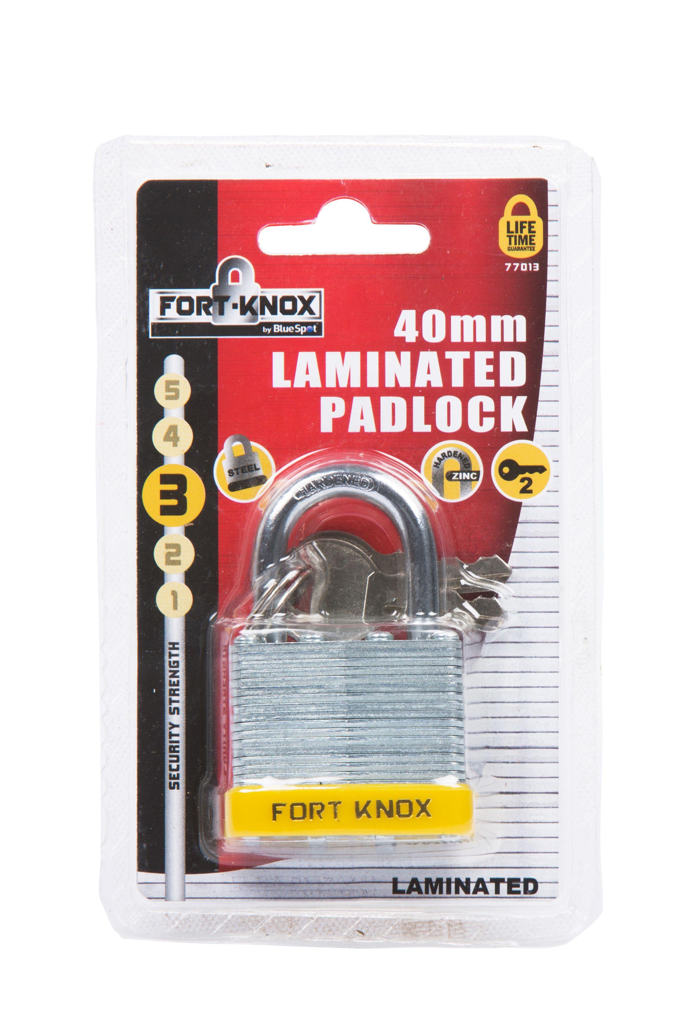 Blue Spot Tools 40mm Laminated Padlock