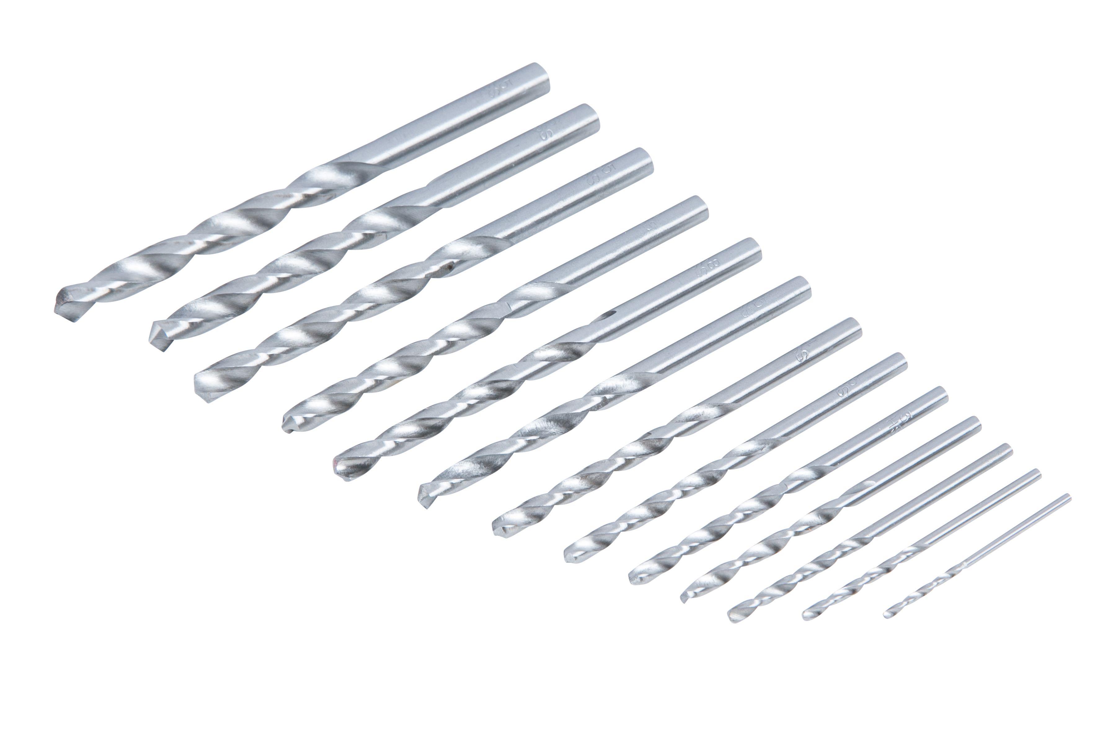 Blue Spot Tools 13 PCE Half Ground HSS Drill Set (1.5mm - 6.5mm)