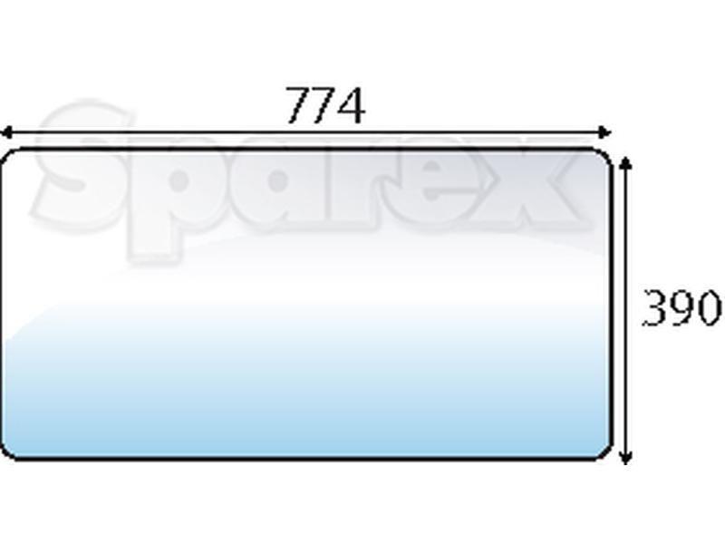 Rear Window for Renault Ceres 330 (Ceres)