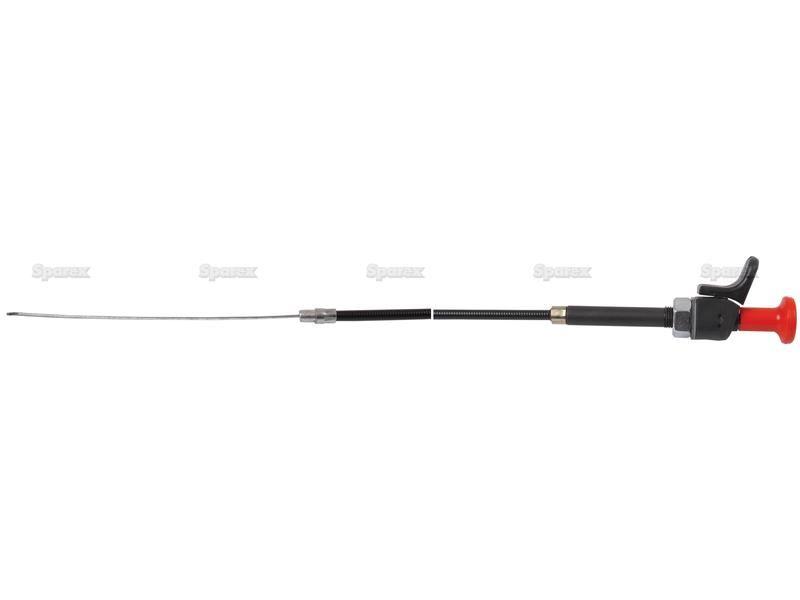 Engine Stop Cable - Length: 1320mm, Outer cable length: 1150mm. for Fiat 880 (Classic Models)