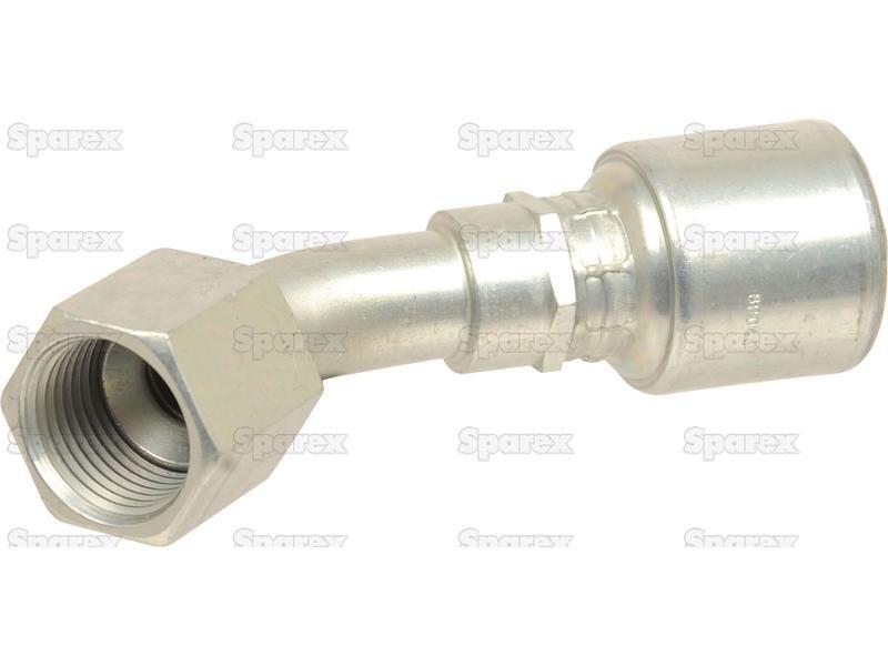 Gates JIC 37° Hose Insert 1 1/4'' x 1 5/8'''' Female 135° Swept Swivel Gates (Belts) (20G20FJX45)
