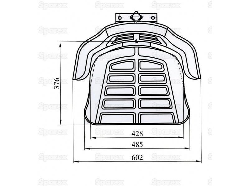 Sparex Seat Assembly