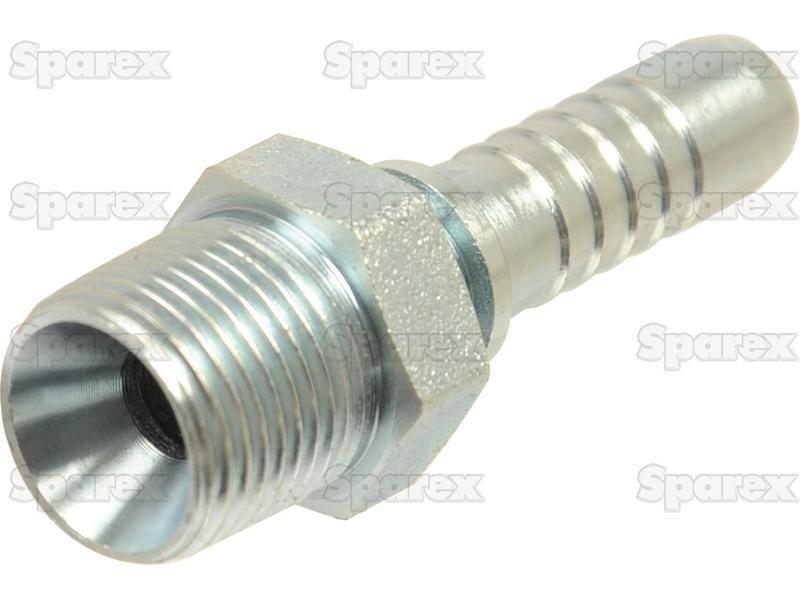 Dicsa BSPT Hose Insert 3/8'' x 1/2'' Male Thread Straight