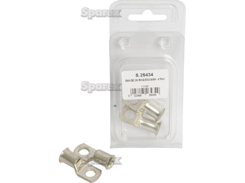 Swage On Ring Terminal 35mm°² x Ø8.5mm, Agripak (2 pcs.)