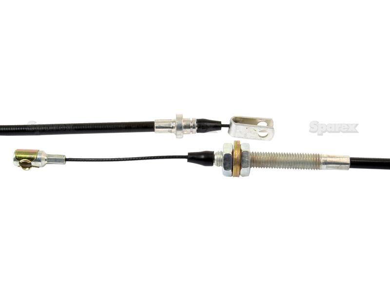 Hand Throttle Cable - Length: 1940mm, Outer cable length: 1798mm. for Ford New Holland (81870803, F0NN9C799CB, F1NN9C799CA)