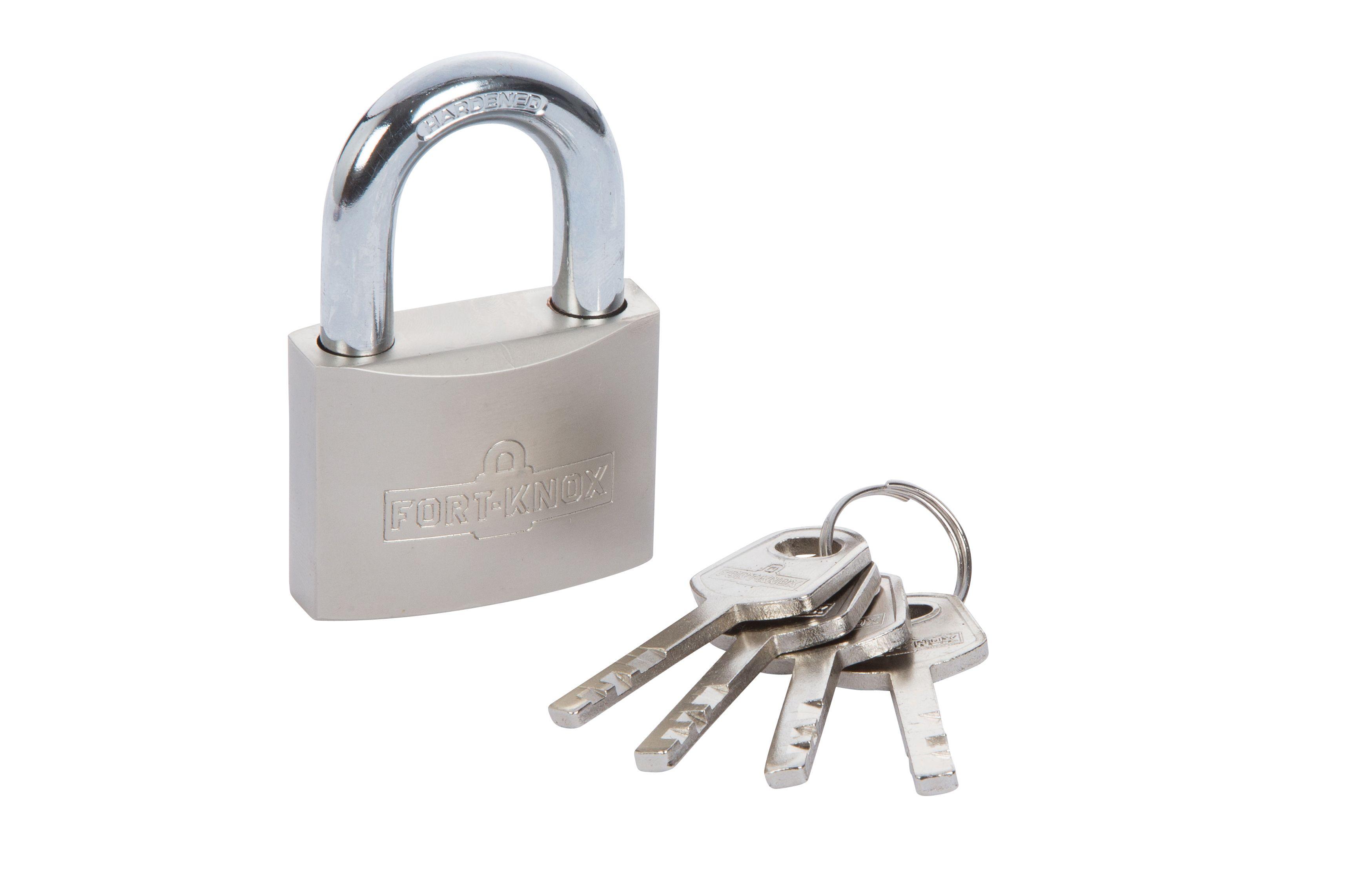 Blue Spot Tools 50mm Satin Finish Padlock