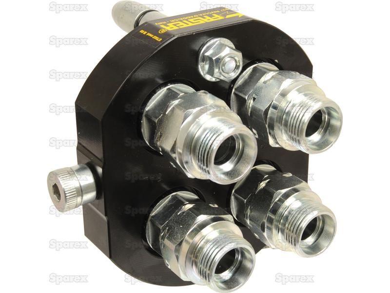 Faster Multiport Coupling - 4 Ports 3/8'' Body x M22 x 1.50 Metric Male Thread (Mobile Part) Faster S.p.A (2P506-4-2/22M C, 2P50642/22MC, 2P506-4-2/22MC)