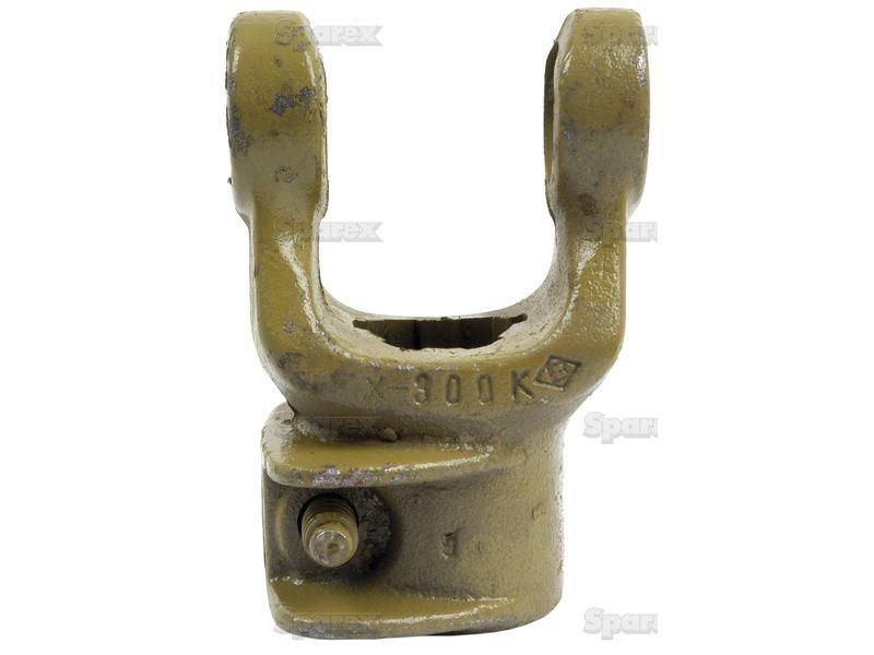 PTO Yoke - Quick Release (U/J Size: 27 x 70mm) Size: 1 3/8"-6 Spline Bondioli & Pavesi, La Magdalena, Massey Ferguson, Rabewerk, Walterscheid