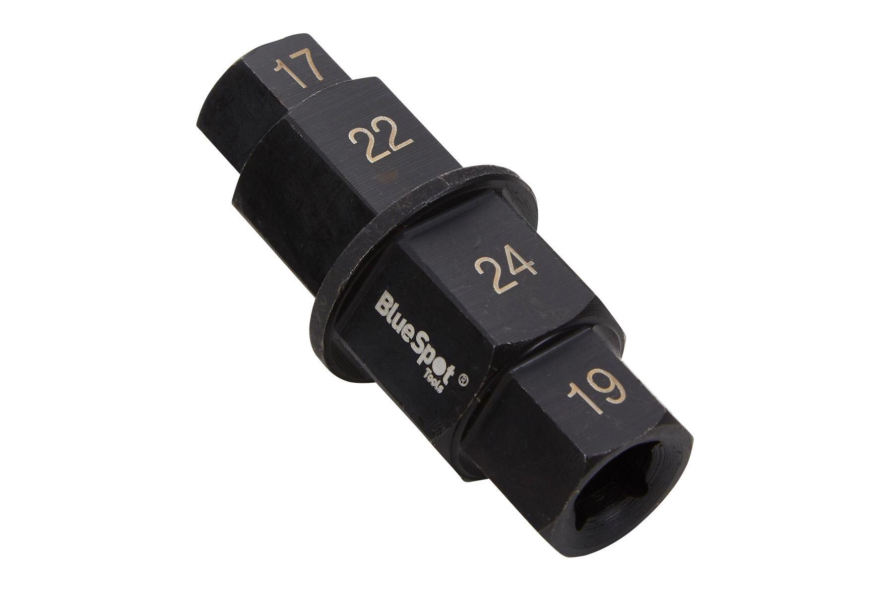 Blue Spot Tools 3/8" Motorcycle Spindle Tool (17, 19, 22 & 24mm)