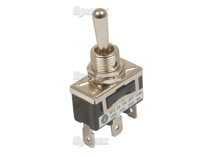 Agripak Toggle Switch, On/Off/(On) Sprung Centred