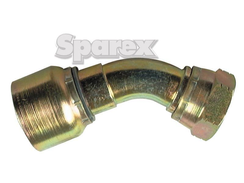 Parker BSP Hose Insert 1/4'' x 3/8'' x 19'' Female 135° Swept Swivel PARKER HANNIFIN (1B148-6-4)