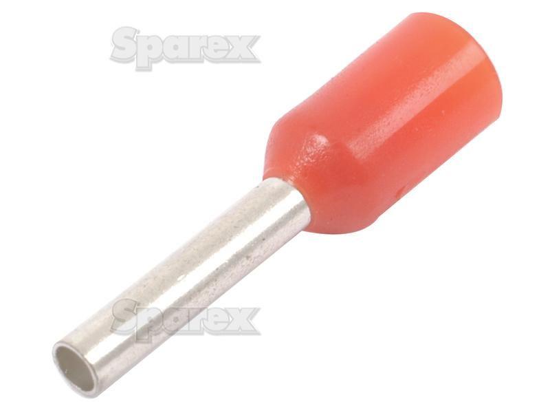 Pre Insulated Pin Terminal, Standard Grip Red, 1mm