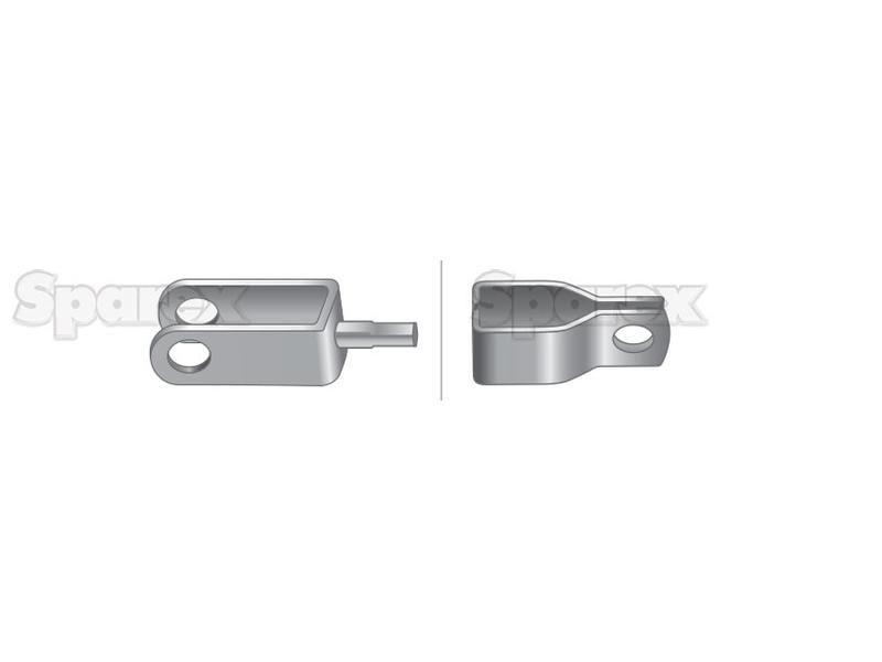 Clutch Cable - Length: 480mm, Outer cable length: 280mm. for Fiat 110-90 (90 Series)