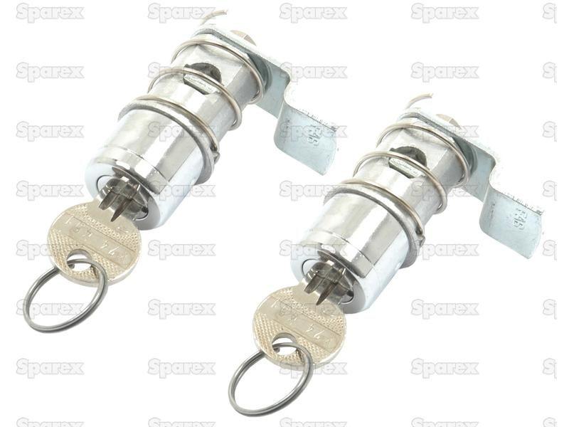 Lock & Key Assembly Set (Supplied As Pair - RH & LH) for Zetor 7745 (UR1 Series)