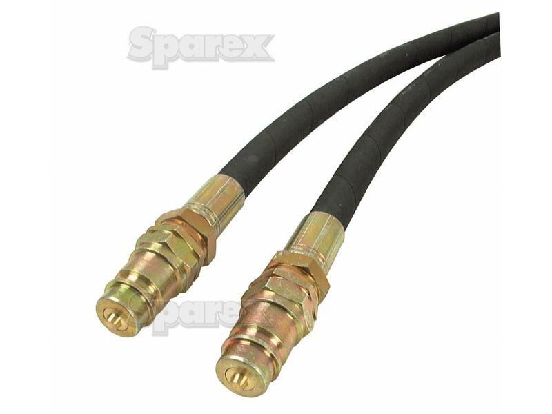 Hydraulic Top Link Hose Assembly 3/8'' BSP - 800mm