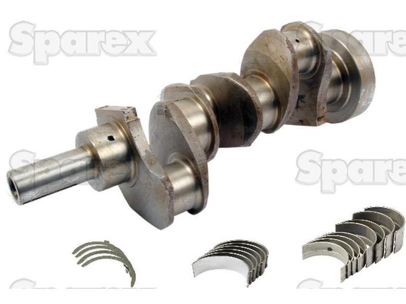 Landini & Massey Ferguson Crankshaft 3.152/Lip Seal/Keyed Type | See model list