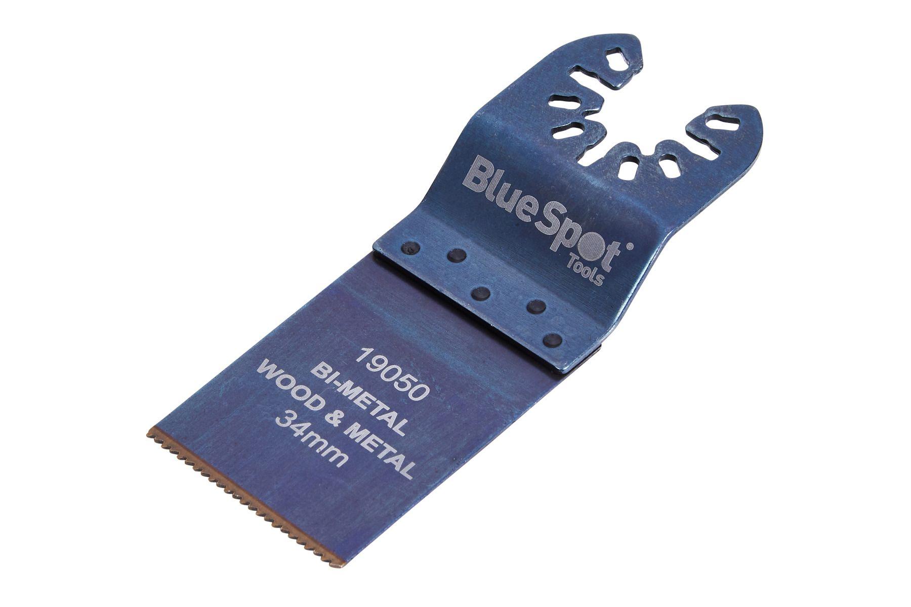 Blue Spot Tools Bi-Metal 34mm Multi-Tool Blade Woods-Nails-Plastic