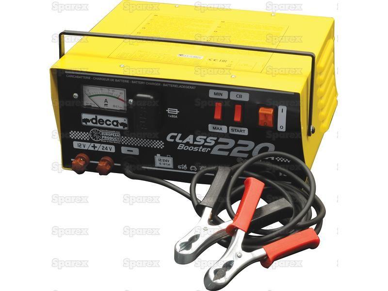 Battery Charger with Booster function - 12/24V (UK Plug)