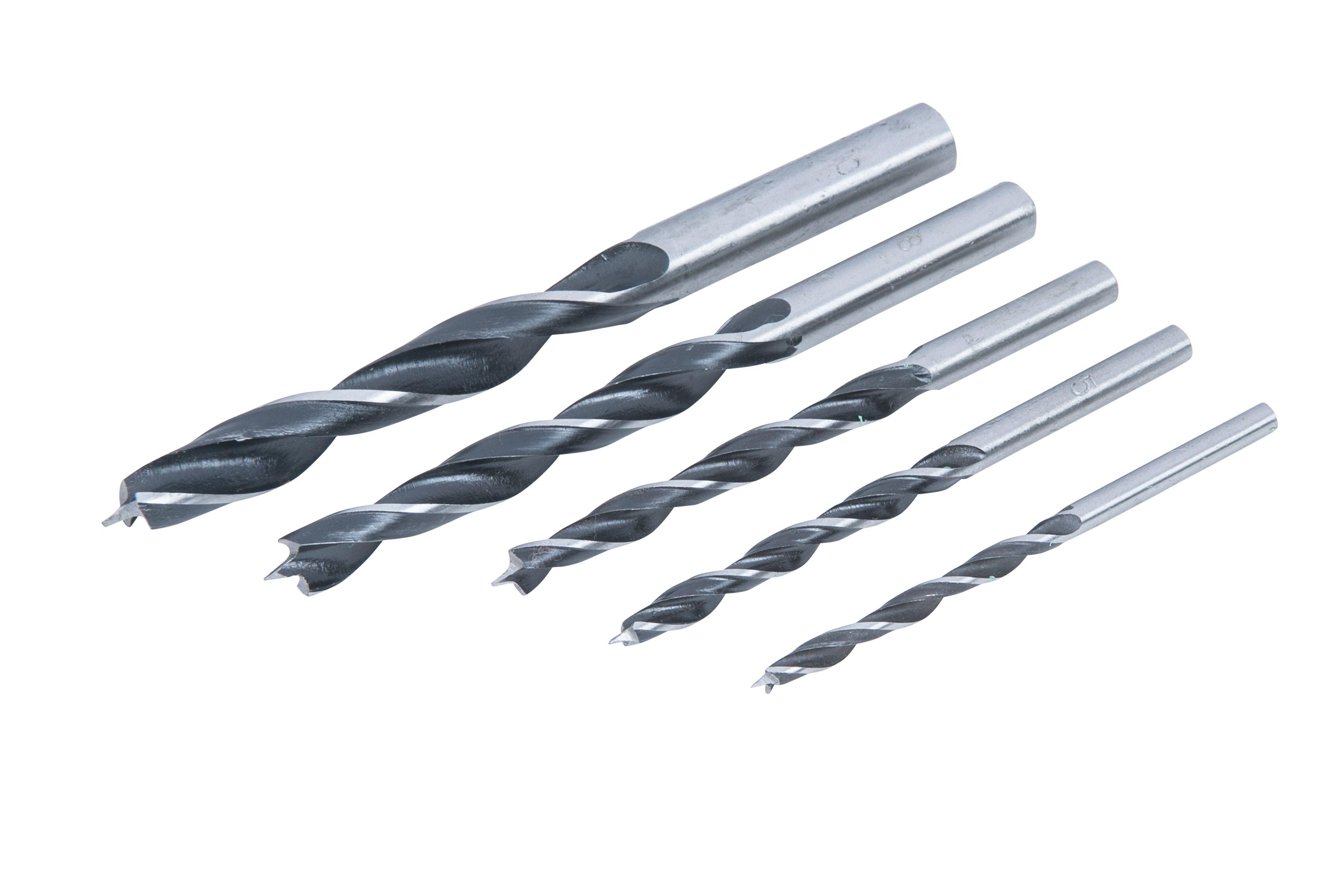 Blue Spot Tools 5 PCE Wood Drill Set (4-10mm)