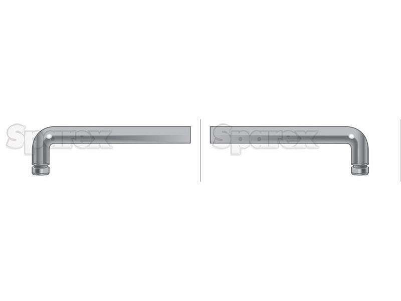Throttle Cable - Length: 1730mm, Outer cable length: 1456mm. for Case IH