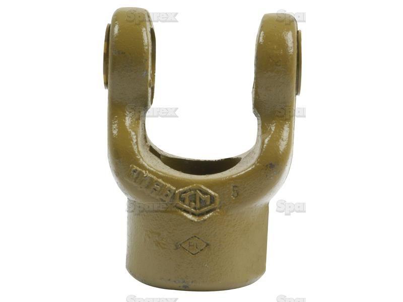 PTO Yoke - Keyed Yoke (U/J Size: 22 x 54.8mm) Bore Ø30mm, Key Size: 8mm. Bondioli & Pavesi, La Magdalena, Walterscheid