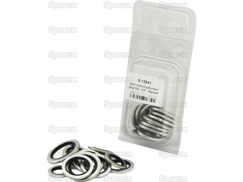 Self centering Bonded Seal 1/2 - 7/8'' mm (Agripak 14 pcs.)