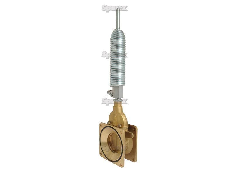 Gate valve with oildynamic ram with spring - Double flanged 6''
