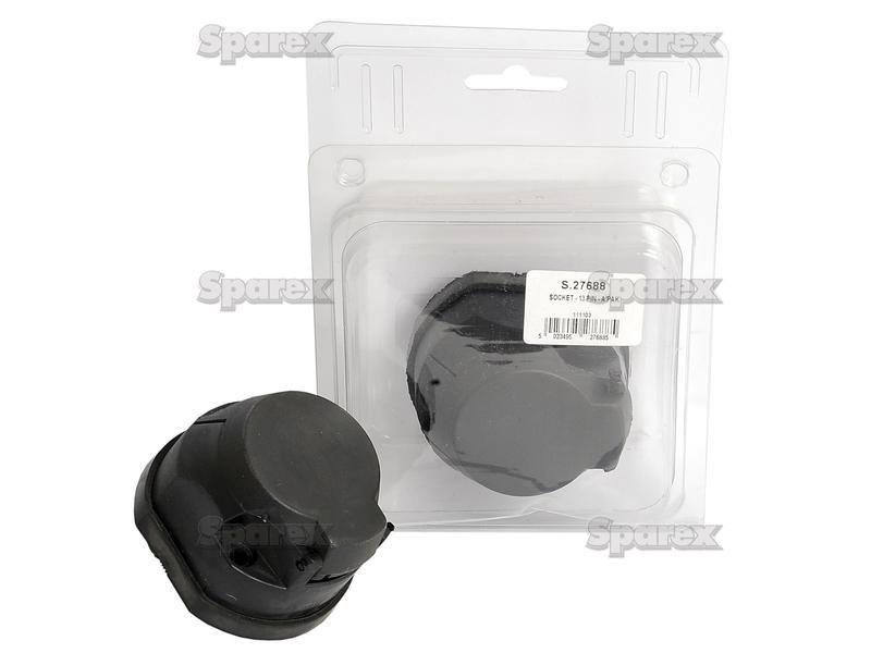 13 Pin Trailer Socket (Plastic) Agripak