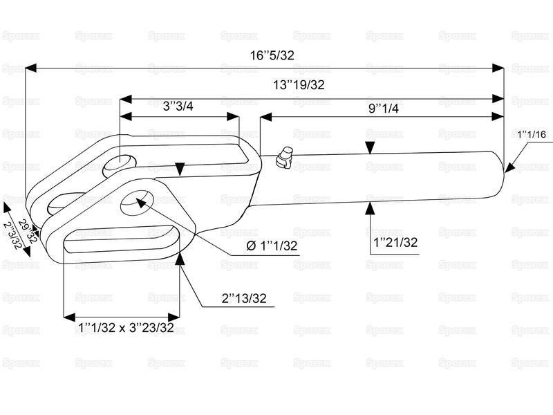 Levelling Fork | for Fiat, Ford New Holland (5119729)