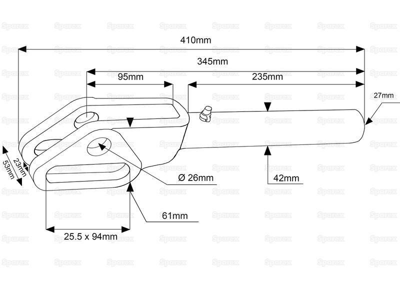 Levelling Fork | for Fiat, Ford New Holland (5119729)