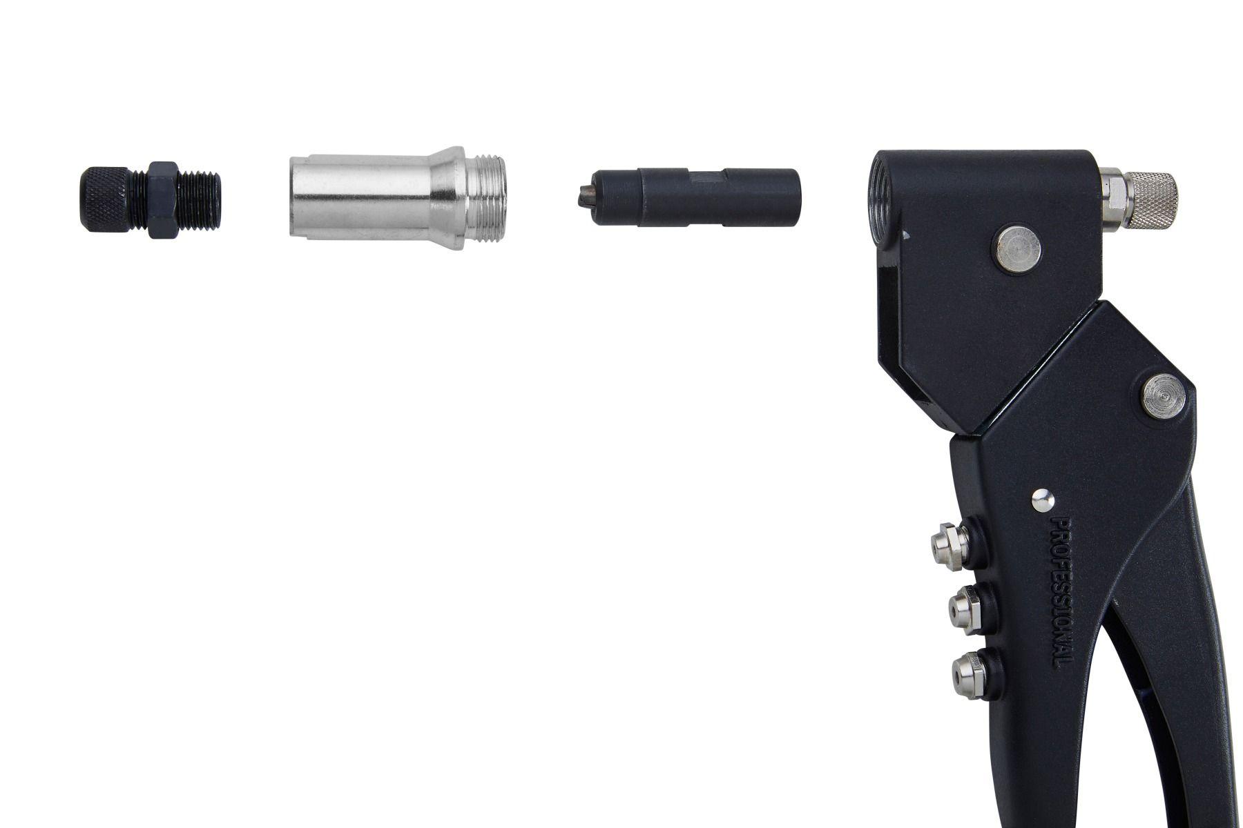 Blue Spot Tools 360° Swivel Head Multi Riveter (Rivet/Nut/Threaded Rivet Studs)